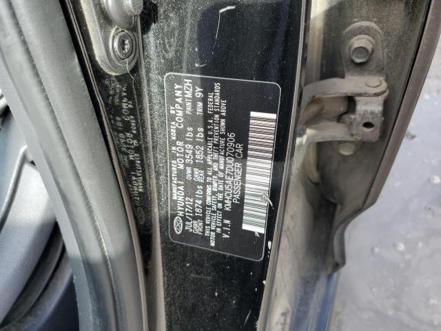 Photo 11 VIN: KMHCU5AE7DU070906 - HYUNDAI ACCENT GLS 