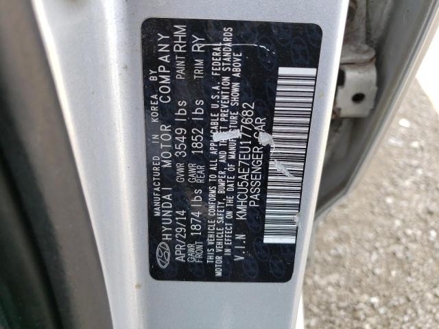 Photo 11 VIN: KMHCU5AE7EU177682 - HYUNDAI ACCENT GLS 