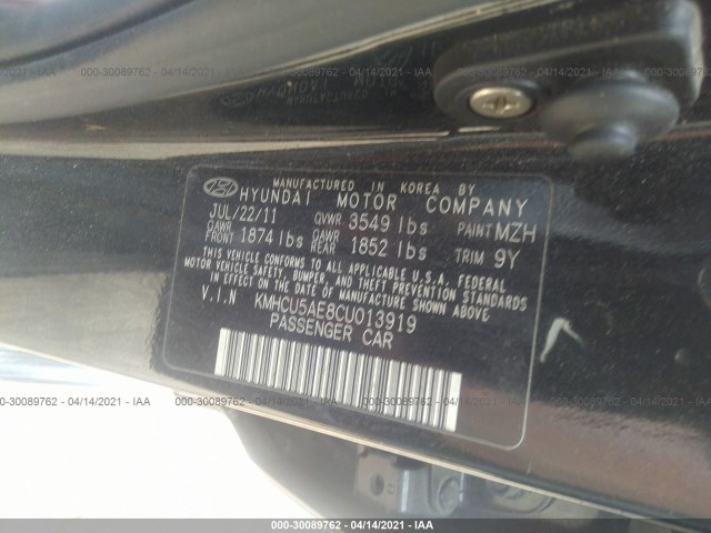 Photo 8 VIN: KMHCU5AE8CU013919 - HYUNDAI ACCENT 