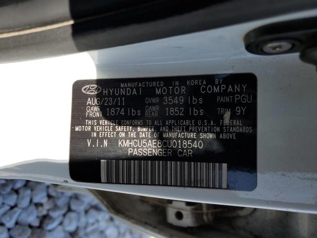 Photo 11 VIN: KMHCU5AE8CU018540 - HYUNDAI ACCENT 