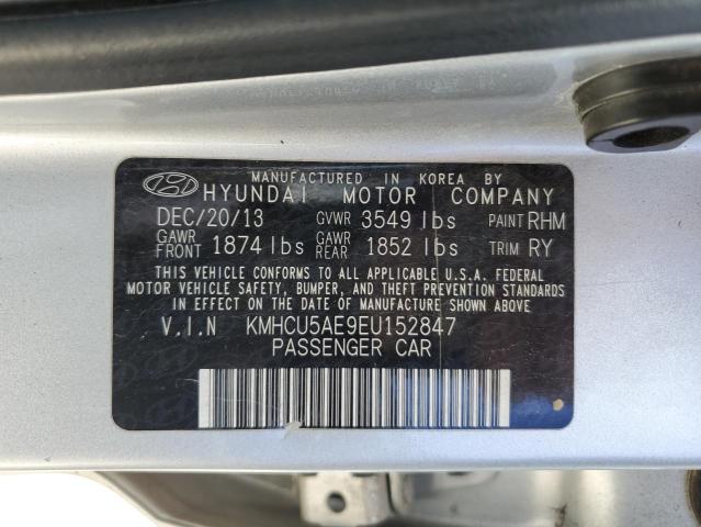 Photo 11 VIN: KMHCU5AE9EU152847 - HYUNDAI ACCENT GLS 