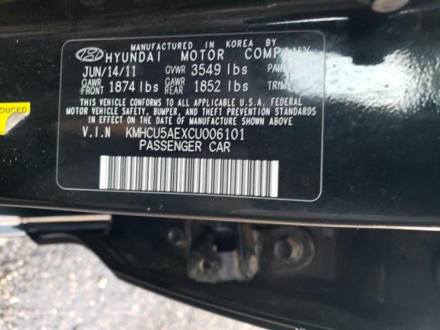 Photo 9 VIN: KMHCU5AEXCU006101 - HYUNDAI ACCENT GLS 