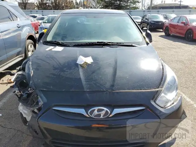 Photo 4 VIN: KMHCU5AEXDU076392 - HYUNDAI ACCENT 