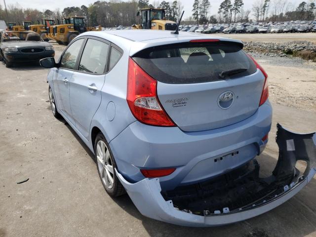 Photo 2 VIN: KMHCU5AEXDU109021 - HYUNDAI ACCENT GLS 