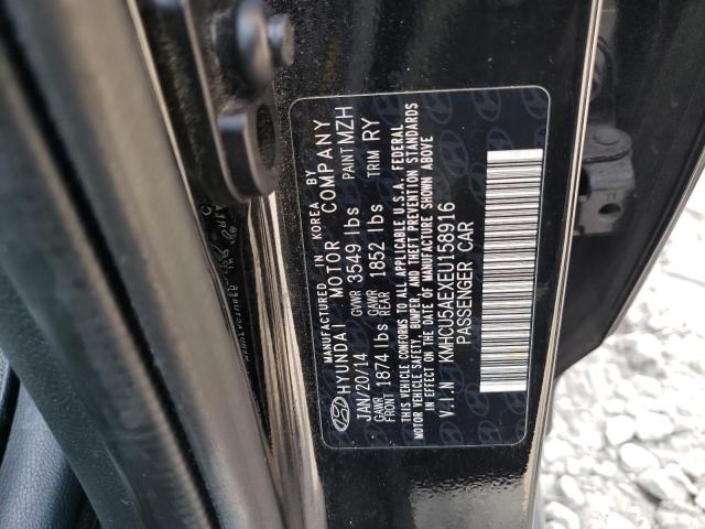 Photo 11 VIN: KMHCU5AEXEU158916 - HYUNDAI ACCENT GLS 