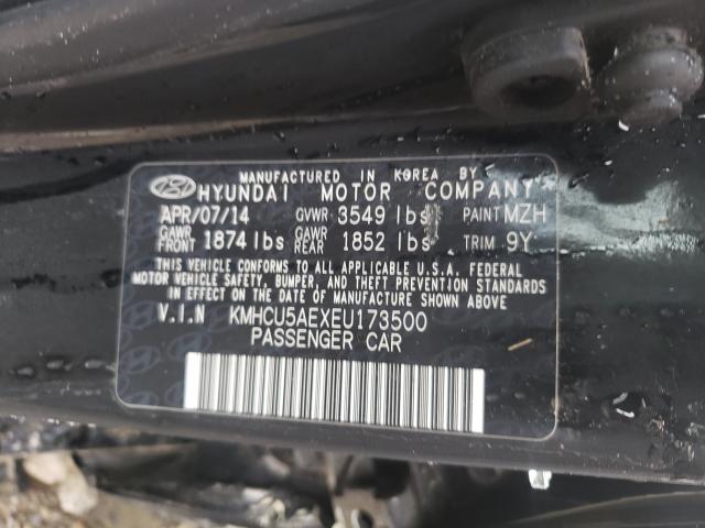 Photo 9 VIN: KMHCU5AEXEU173500 - HYUNDAI ACCENT GLS 