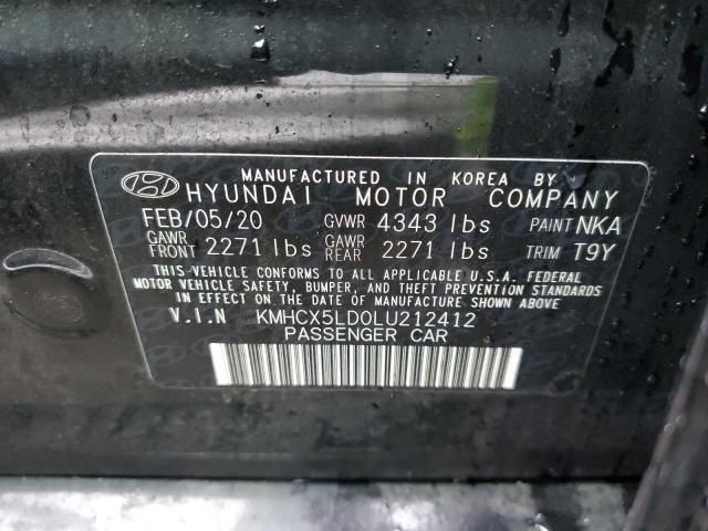 Photo 11 VIN: KMHCX5LD0LU212412 - HYUNDAI IONIQ LIMI 