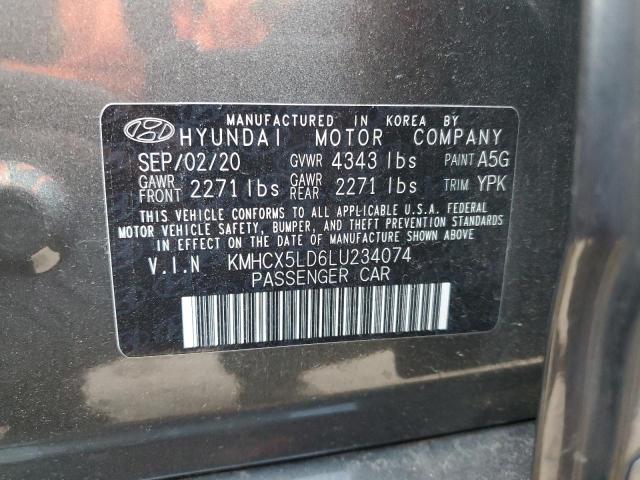 Photo 11 VIN: KMHCX5LD6LU234074 - HYUNDAI IONIQ LIMI 