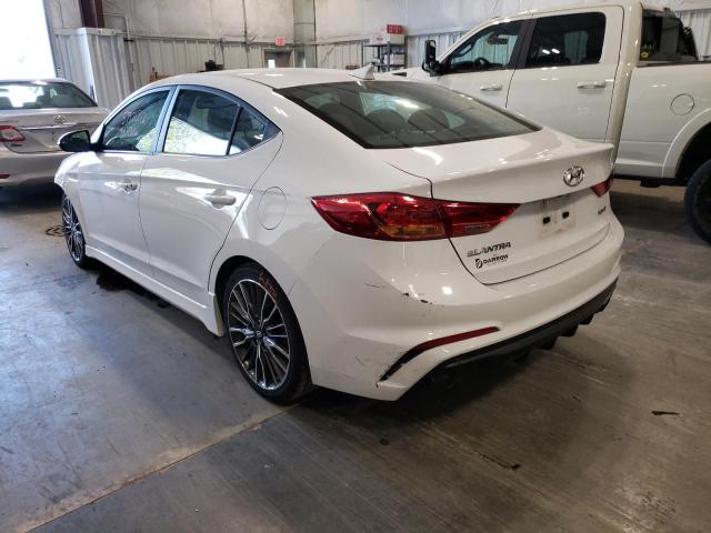 Photo 2 VIN: KMHD04LB1HU317078 - HYUNDAI ELANTRA SP 