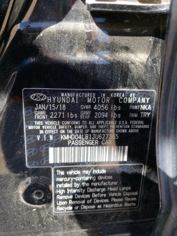 Photo 11 VIN: KMHD04LB1JU627365 - HYUNDAI ELANTRA SP 