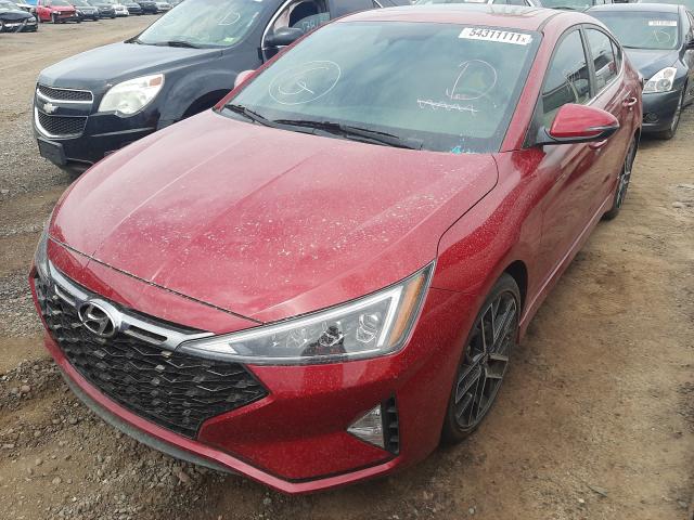 Photo 1 VIN: KMHD04LB1KU834999 - HYUNDAI ELANTRA SP 