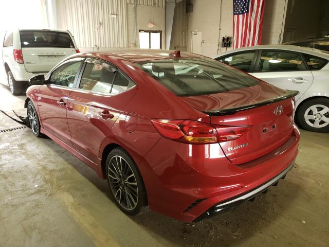 Photo 2 VIN: KMHD04LB2JU530160 - HYUNDAI ELANTRA SP 