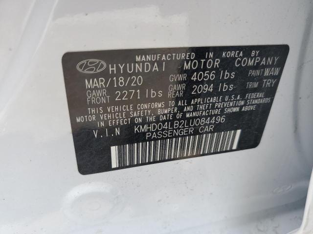 Photo 9 VIN: KMHD04LB2LU084496 - HYUNDAI ELANTRA SP 