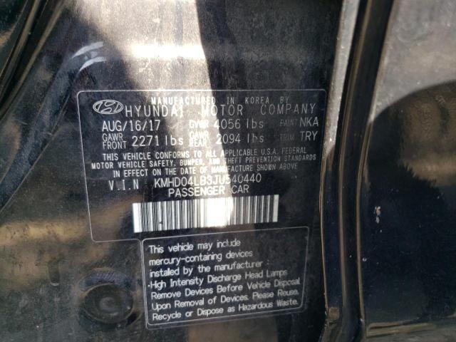 Photo 11 VIN: KMHD04LB3JU540440 - HYUNDAI ELANTRA SP 