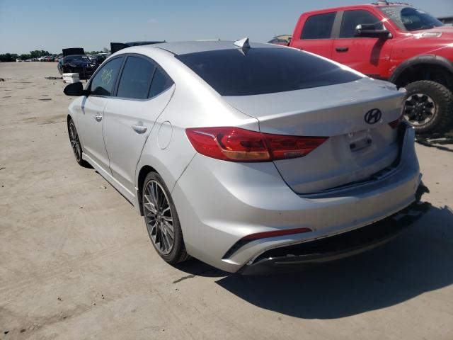 Photo 2 VIN: KMHD04LB3JU548229 - HYUNDAI ELANTRA SP 