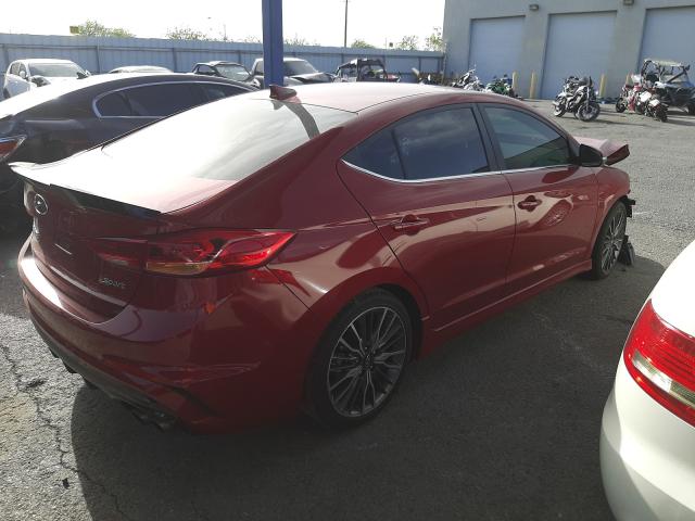 Photo 3 VIN: KMHD04LB3JU721490 - HYUNDAI ELANTRA 