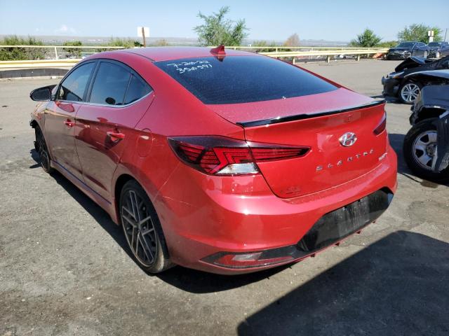 Photo 2 VIN: KMHD04LB3LU100365 - HYUNDAI ELANTRA SP 