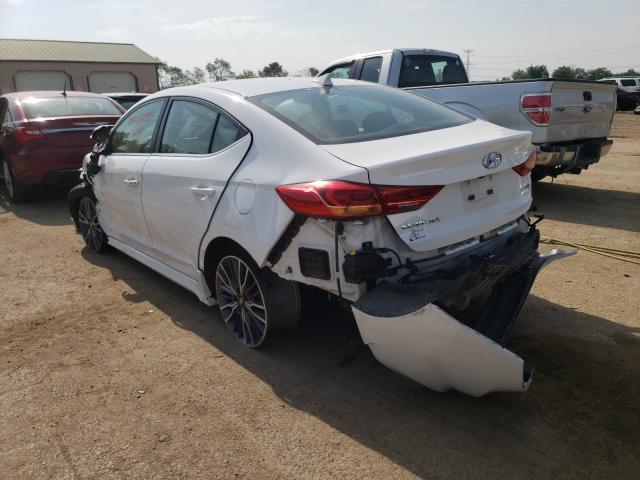 Photo 2 VIN: KMHD04LB4JU586276 - HYUNDAI ELANTRA SP 