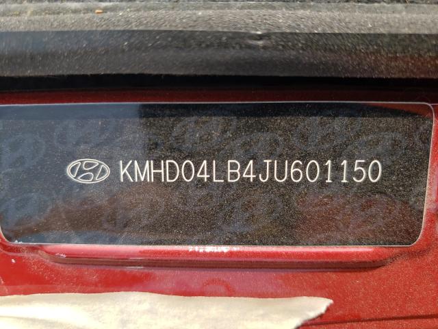 Photo 9 VIN: KMHD04LB4JU601150 - HYUNDAI ELANTRA SP 