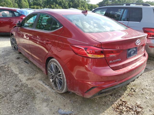 Photo 2 VIN: KMHD04LB5JU678576 - HYUNDAI ELANTRA SP 