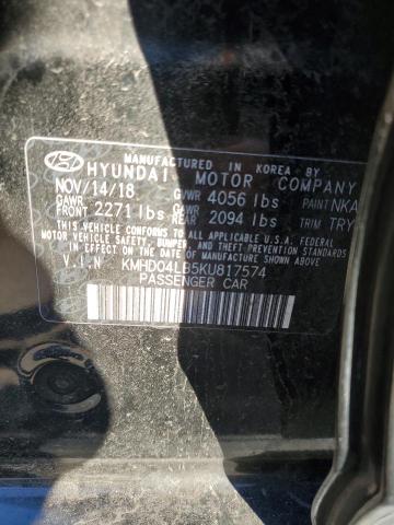 Photo 11 VIN: KMHD04LB5KU817574 - HYUNDAI ELANTRA SP 