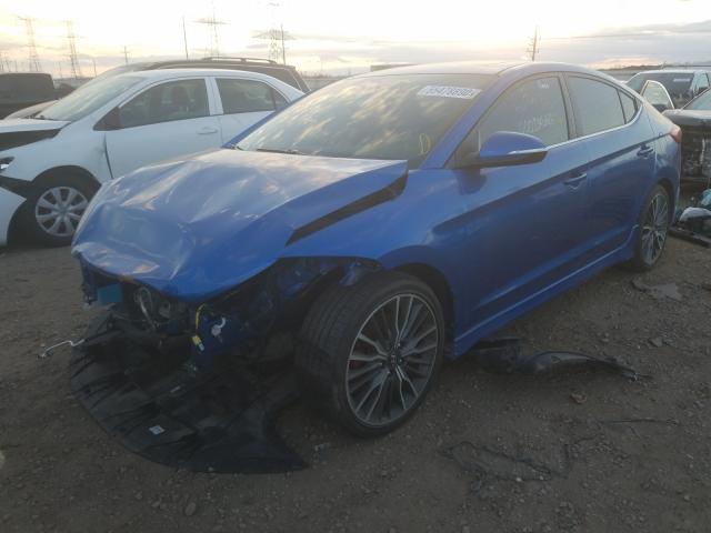 Photo 1 VIN: KMHD04LB6JU476894 - HYUNDAI ELANTRA SP 