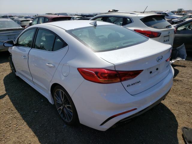 Photo 2 VIN: KMHD04LB6JU588188 - HYUNDAI ELANTRA SP 