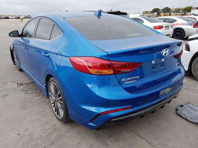 Photo 2 VIN: KMHD04LB6JU683379 - HYUNDAI ELANTRA SP 