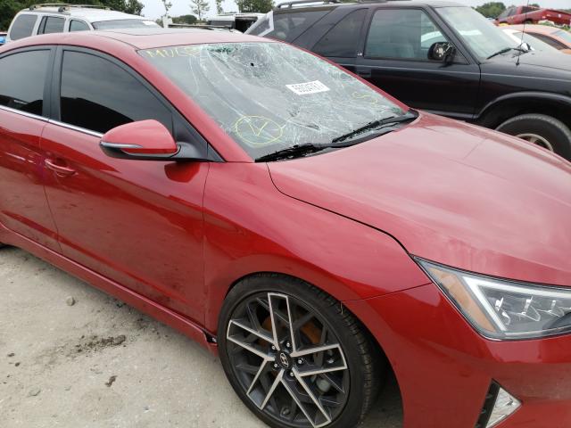 Photo 8 VIN: KMHD04LB6KU831600 - HYUNDAI ELANTRA SP 