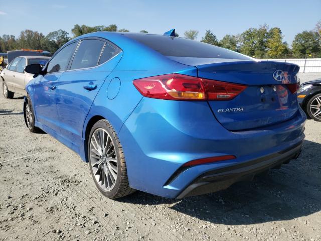 Photo 2 VIN: KMHD04LB7HU317182 - HYUNDAI ELANTRA SP 