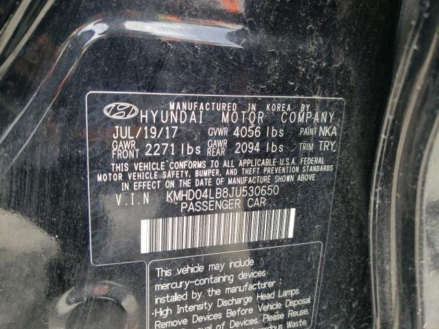 Photo 9 VIN: KMHD04LB8JU530650 - HYUNDAI ELANTRA SP 