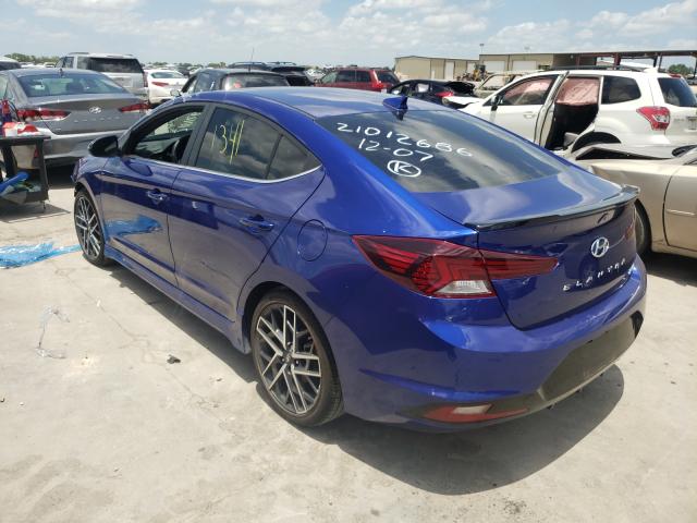 Photo 2 VIN: KMHD04LB8LU033830 - HYUNDAI ELANTRA SP 