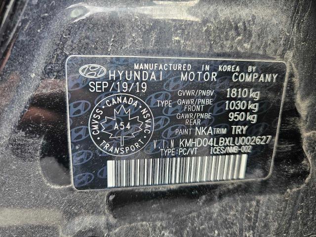 Photo 9 VIN: KMHD04LBXLU002627 - HYUNDAI ELANTRA SP 