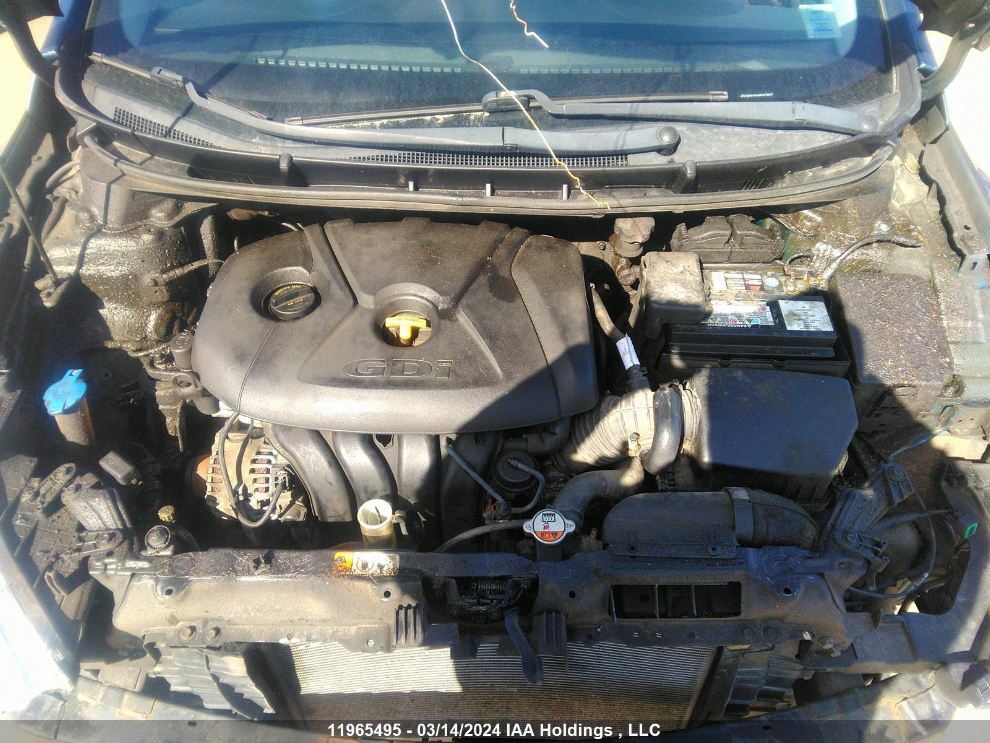 Photo 9 VIN: KMHD25LH2EU179017 - HYUNDAI ELANTRA 