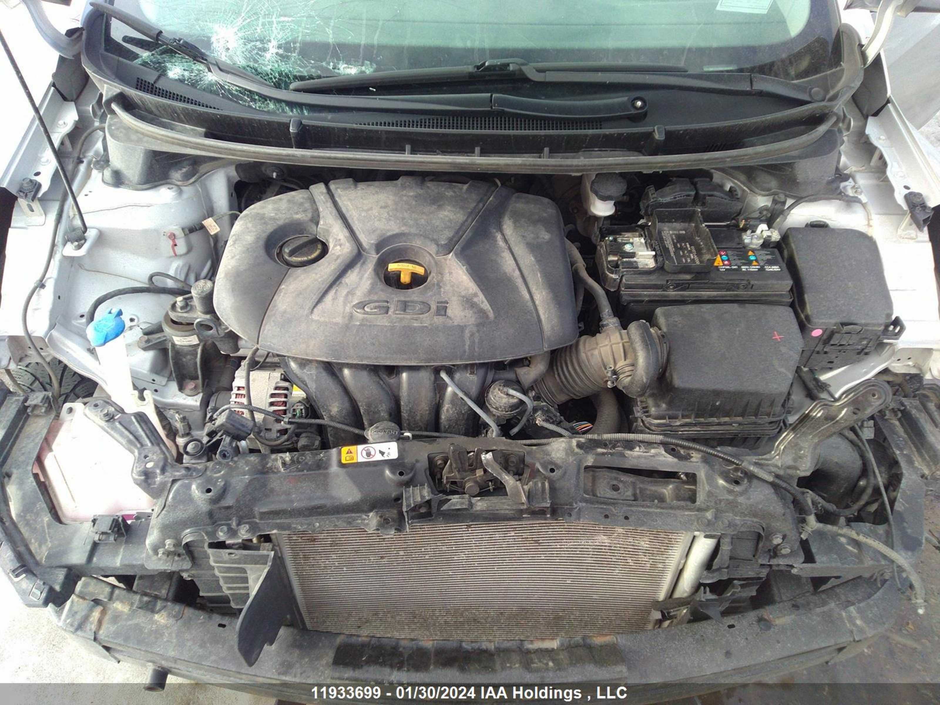 Photo 9 VIN: KMHD25LH3HU383426 - HYUNDAI ELANTRA 