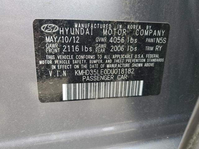 Photo 11 VIN: KMHD35LE0DU018182 - HYUNDAI ELANTRA 