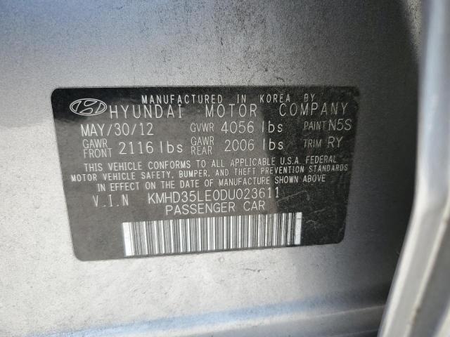 Photo 11 VIN: KMHD35LE0DU023611 - HYUNDAI ELANTRA 