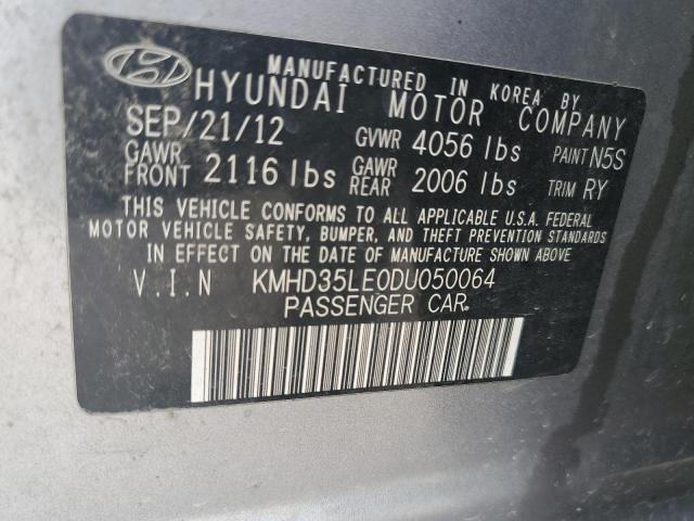 Photo 11 VIN: KMHD35LE0DU050064 - HYUNDAI ELANTRA 