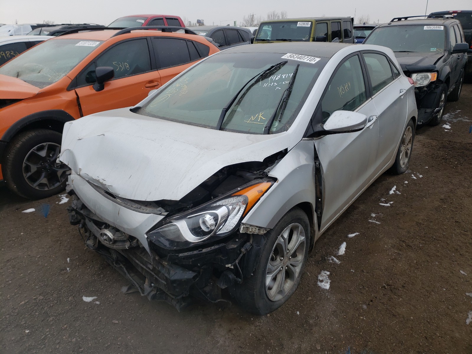 Photo 1 VIN: KMHD35LE0DU088927 - HYUNDAI ELANTRA GT 