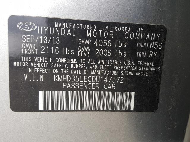 Photo 9 VIN: KMHD35LE0DU147572 - HYUNDAI ELANTRA GT 