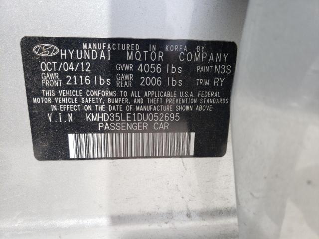 Photo 11 VIN: KMHD35LE1DU052695 - HYUNDAI ELANTRA 