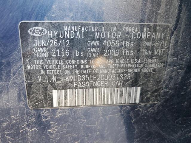 Photo 13 VIN: KMHD35LE2DU031323 - HYUNDAI ELANTRA GT 