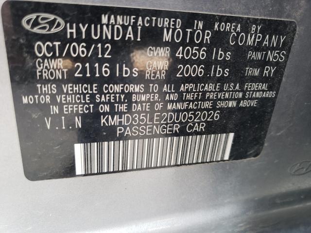 Photo 9 VIN: KMHD35LE2DU052026 - HYUNDAI ELANTRA GT 