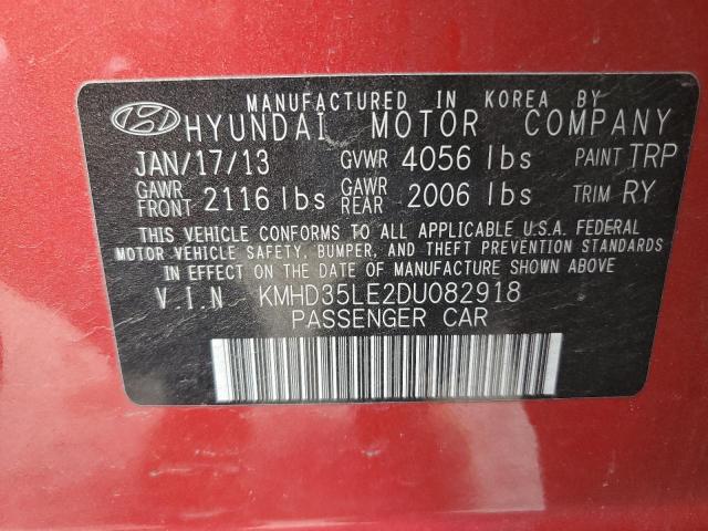 Photo 11 VIN: KMHD35LE2DU082918 - HYUNDAI ELANTRA GT 