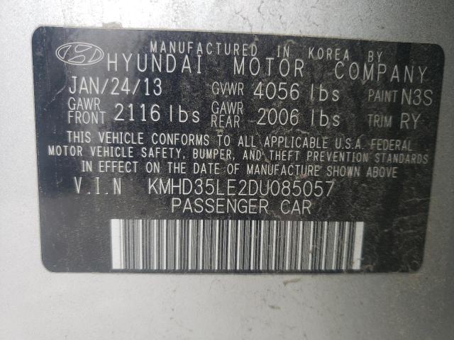 Photo 9 VIN: KMHD35LE2DU085057 - HYUNDAI ELANTRA GT 