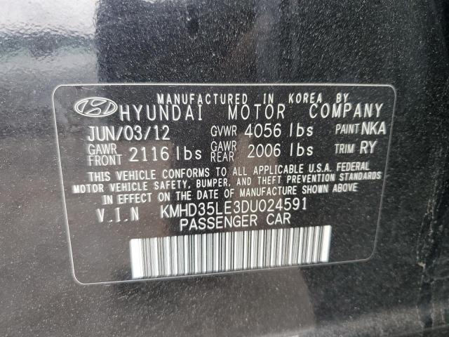 Photo 11 VIN: KMHD35LE3DU024591 - HYUNDAI ELANTRA 