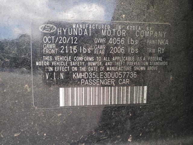 Photo 9 VIN: KMHD35LE3DU057736 - HYUNDAI ELANTRA GT 