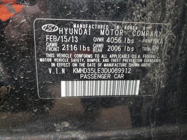 Photo 9 VIN: KMHD35LE3DU089912 - HYUNDAI ELANTRA GT 