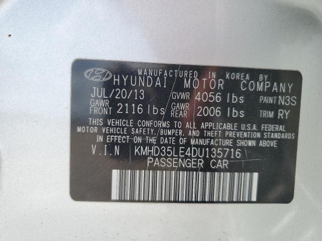 Photo 11 VIN: KMHD35LE4DU135716 - HYUNDAI ELANTRA 