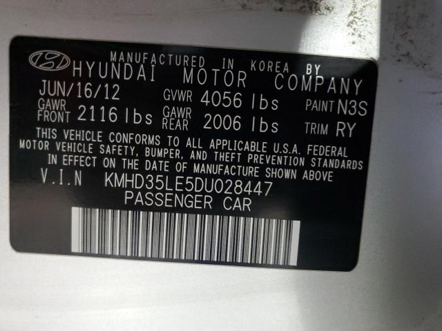 Photo 11 VIN: KMHD35LE5DU028447 - HYUNDAI ELANTRA 